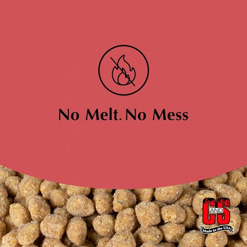 C&S Wild Bird Peanut Suet Nuggets - Mega Box, 8 Pounds for Healthy Wild Birds