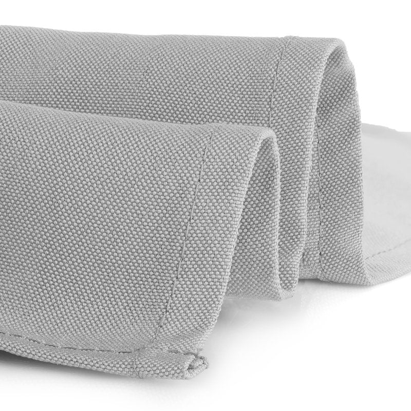 Gee Di Moda Rectangle Tablecloth - 60 x 84 Inch Silver Table Cloth for 5 Foot Rectangle Tables - Heavy Duty Washable Fabric - for Holiday Party, Dinner, Weddings, Baby Shower & Events