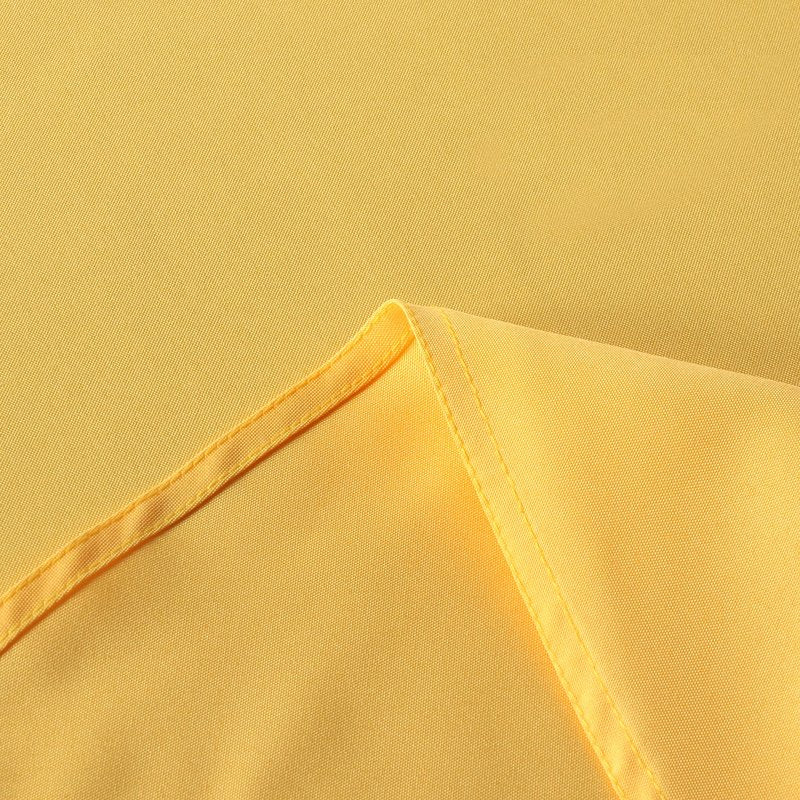 sancua Rectangle Tablecloth - 54 x 120 Inch - Stain and Wrinkle Resistant Washable Polyester Table Cloth, Decorative Fabric Table Cover for Dining Tables, Buffet Parties and Camping, Yellow