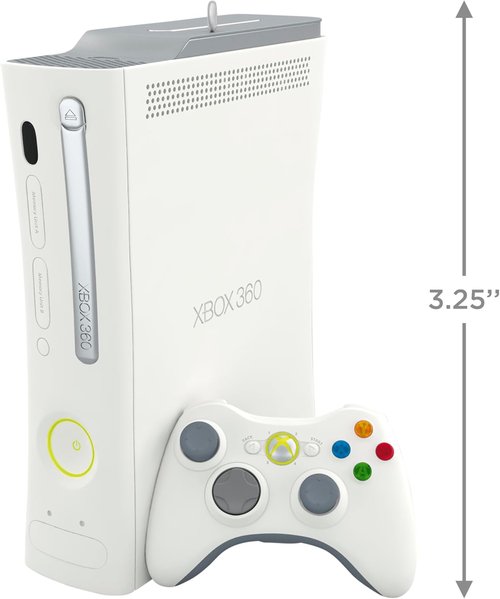 Hallmark Keepsake Xbox 360 Console Christmas Ornament - Light & Sound Gift for Gamers