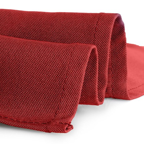 Gee Di Moda Rectangle Tablecloth - 70 x 120 Inch Red Table Cloth for 6 or 8 Foot Rectangle Tables - Heavy Duty Washable Fabric - for Holiday Party, Dinner, Weddings, Baby Shower & Events