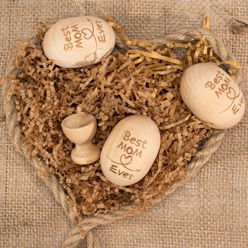RUSATEN Easter Gifts for Mom, Resurrection Eggs and Easter Basket Stuffers, Valentines for Mom, Religious Home Decor Gift