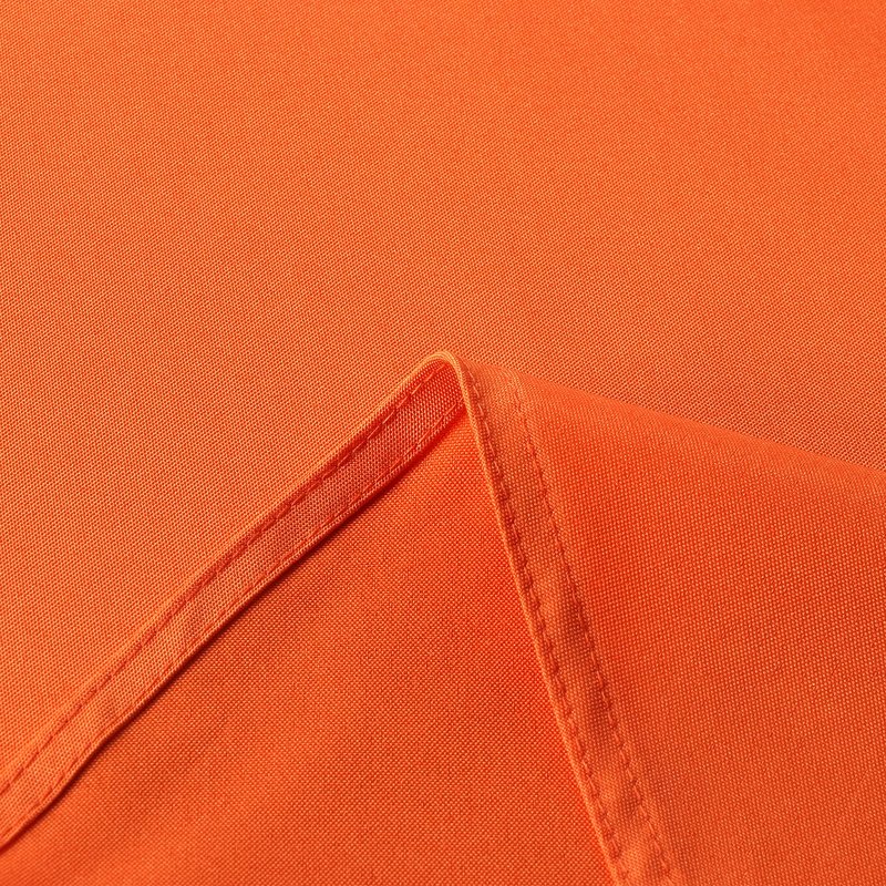 sancua Rectangle Tablecloth - 70 x 120 Inch - Stain and Wrinkle Resistant Washable Polyester Table Cloth, Decorative Fabric Table Cover for Dining Tables, Buffet Parties and Camping, Orange