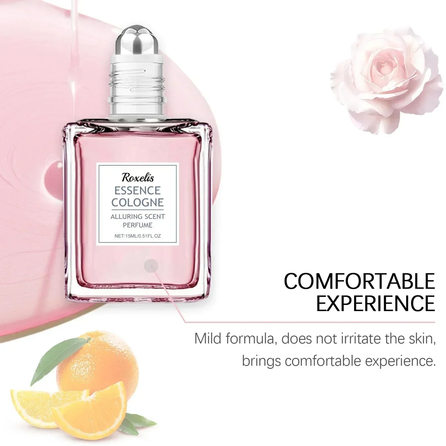 Roxelis Pink Rose Perfume 15ml