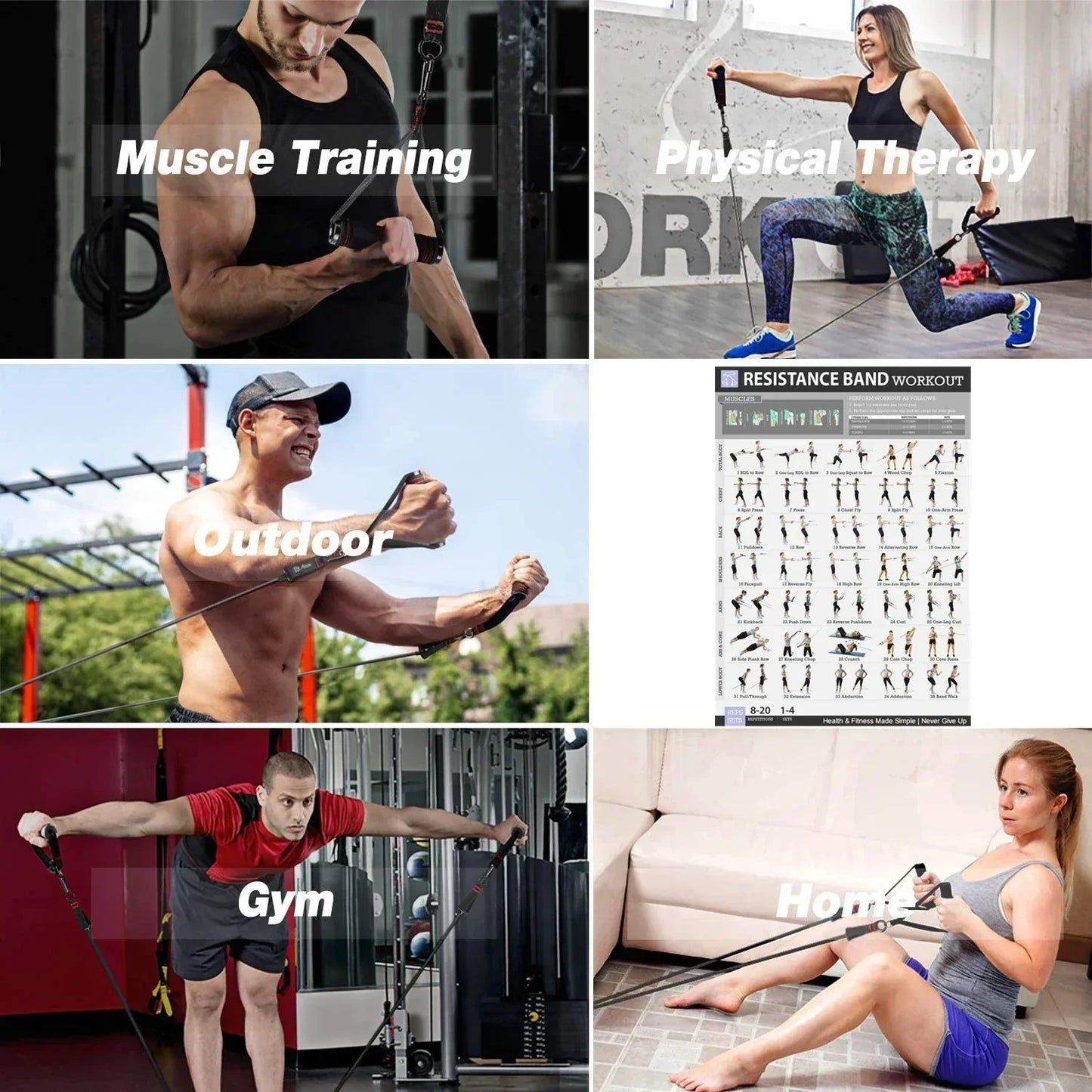 300lb Booty Resistance Band
