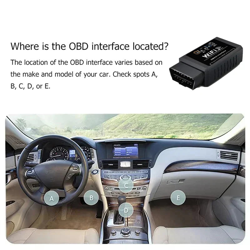 ELM327 WiFi OBD2 Scanner