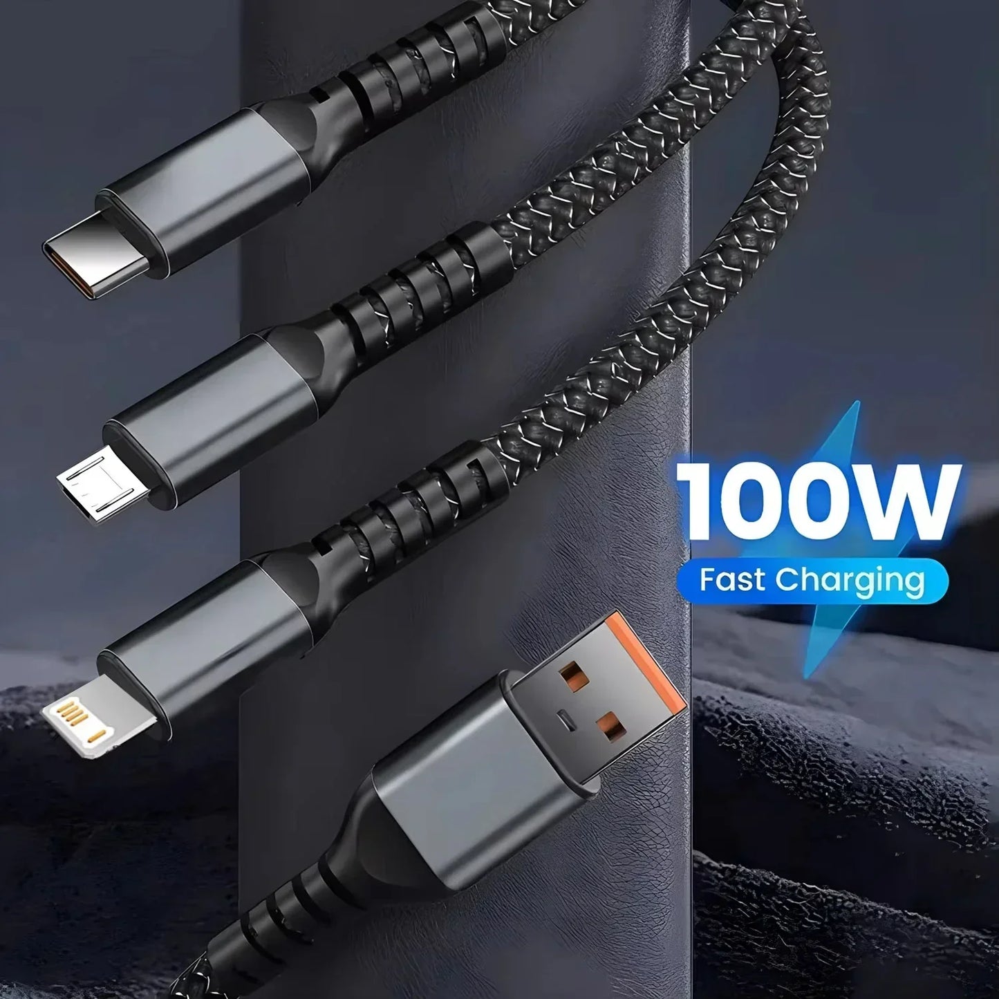 3-in-1 100W Fast Charger