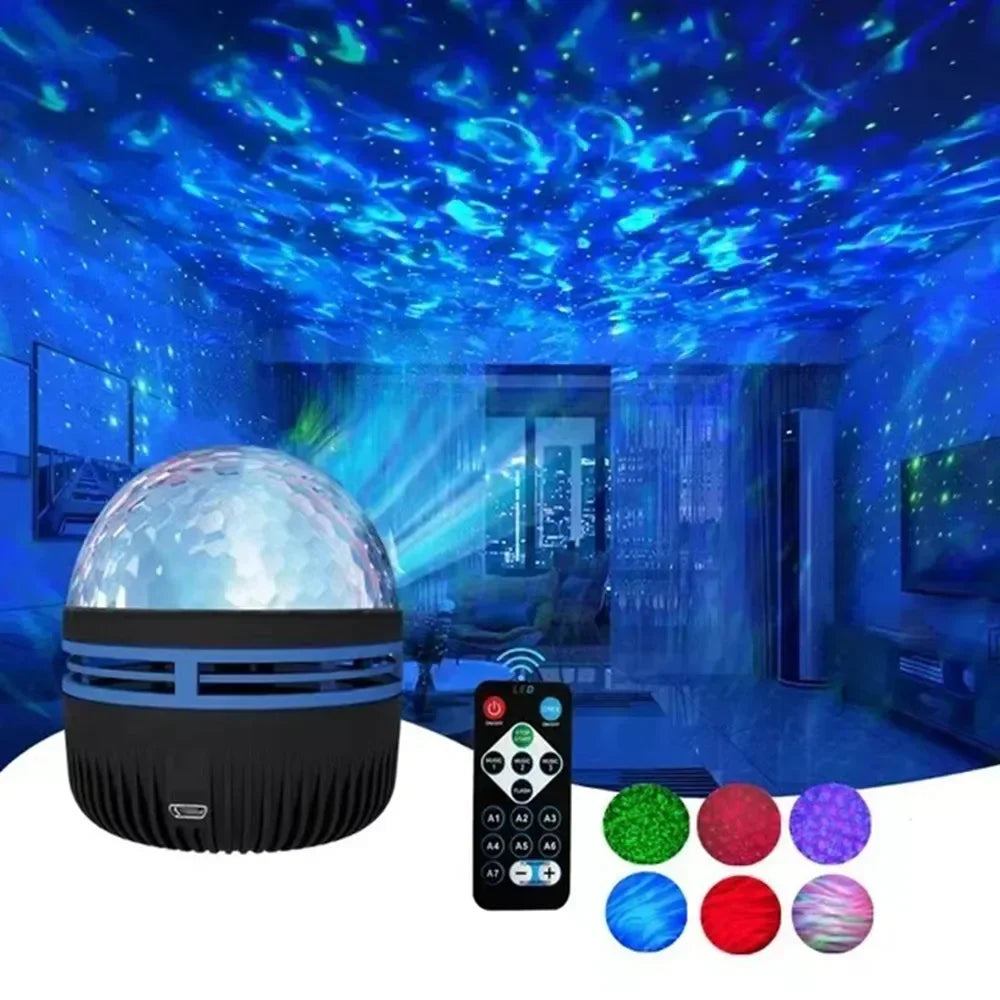 Ocean Wave Projector with Remote